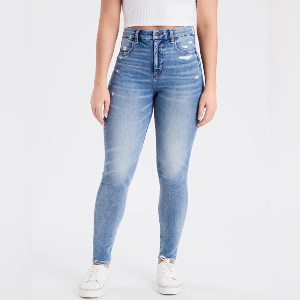 American Eagle The Dream Jean: Curvy Super High Rise Jegging